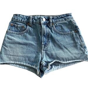 All Saints Denim Cutoff Shorts Size 24